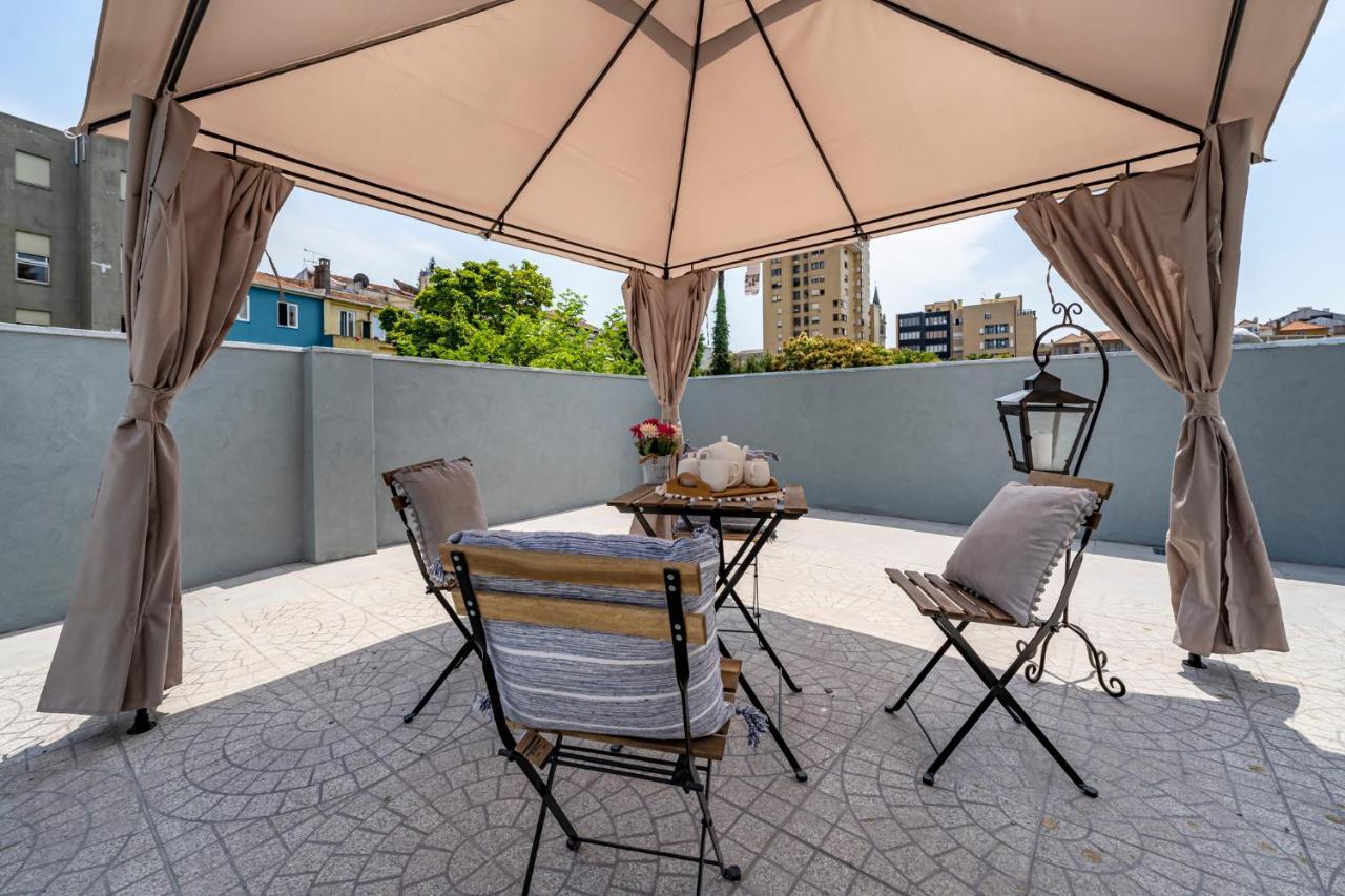 Oporto Guest House Terrace Bagian luar foto